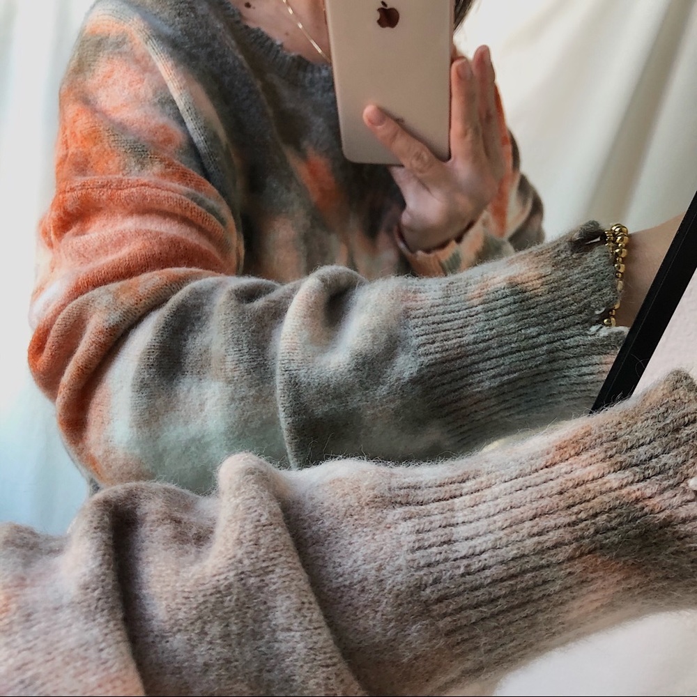 SWEATER tie dye sweatshirt - Picture 8 of 9